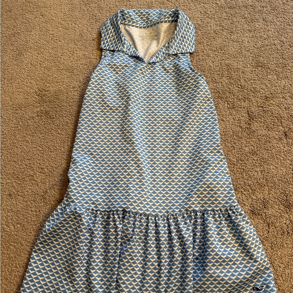 Vineyard Vines Blue and White Kids Dress